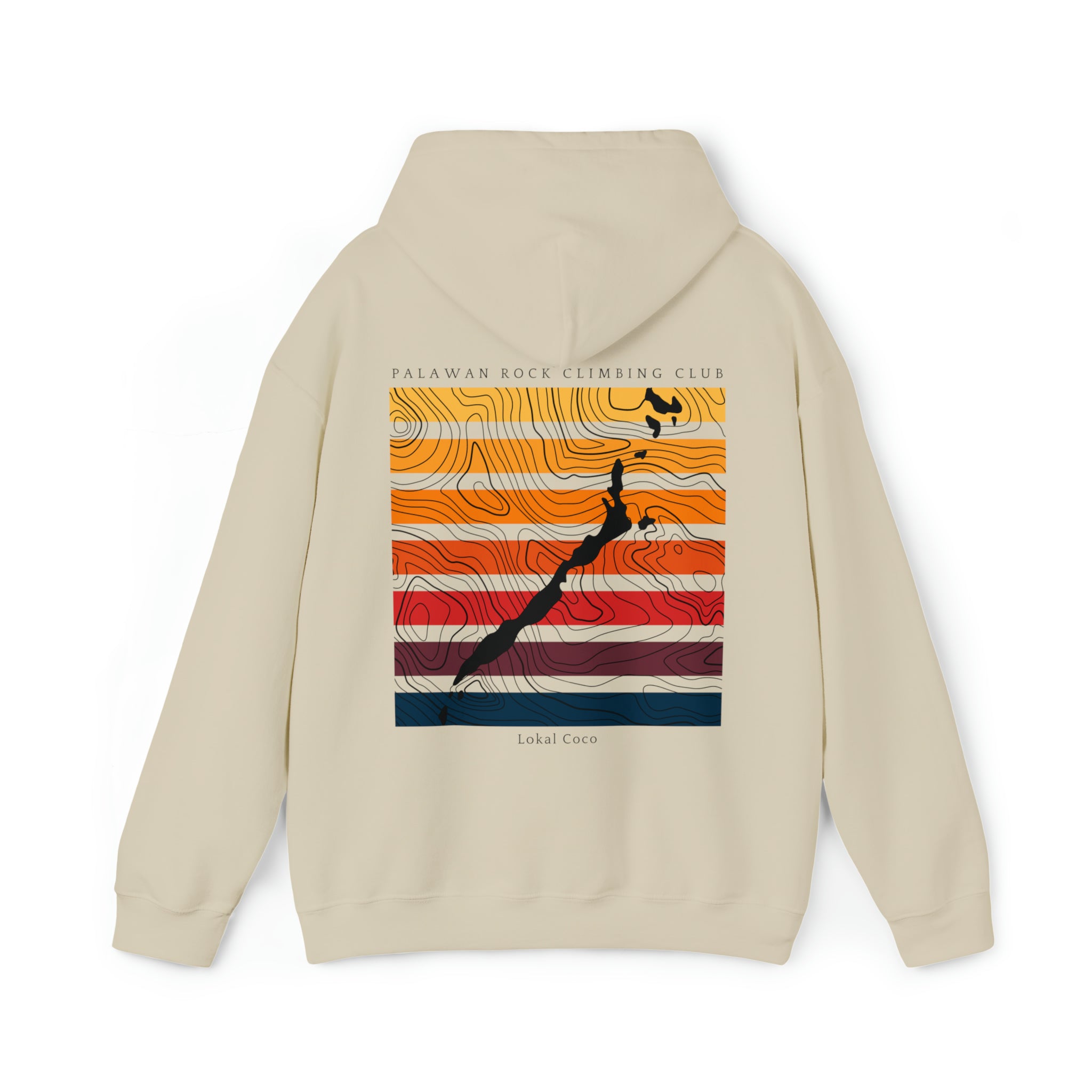 Palawan Rock Climbing Club Hoodie Climbing Hoodie